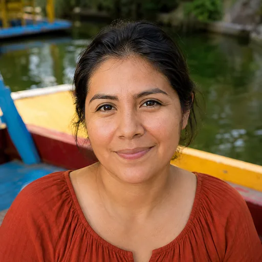 Marisol Nava Quintero, Chinampa grower in San Gregorio Atlapulco
